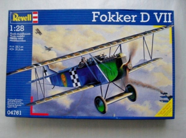 REVELL 1/28 Maket FOKKER D VII