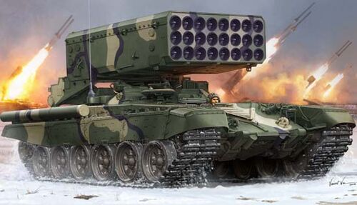 Trumpeter 1/35 Maket Russian TOS-1A Multiple Rocket Launcher