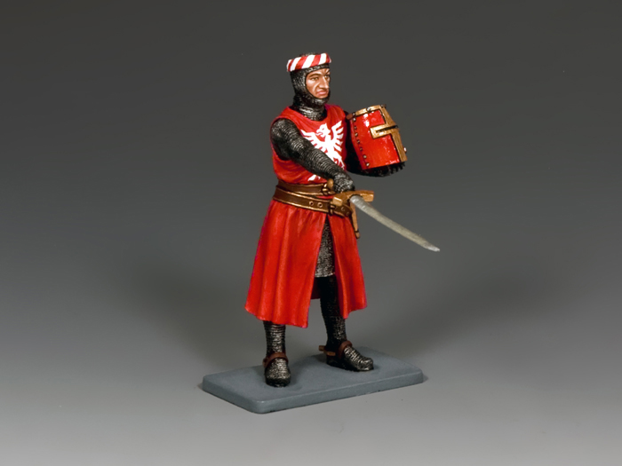 King & Country 1/30 Painted Toy Soldiers Sir Bedivere