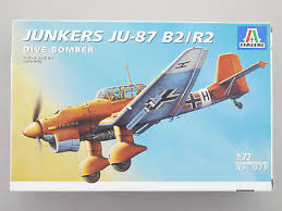 italeri 1/72 scale Junkers Ju-87 B2/R2 plane model