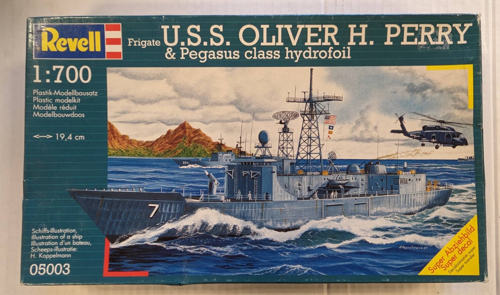 REVELL 1/700 Maket U.S.S. Oliver H. Perry