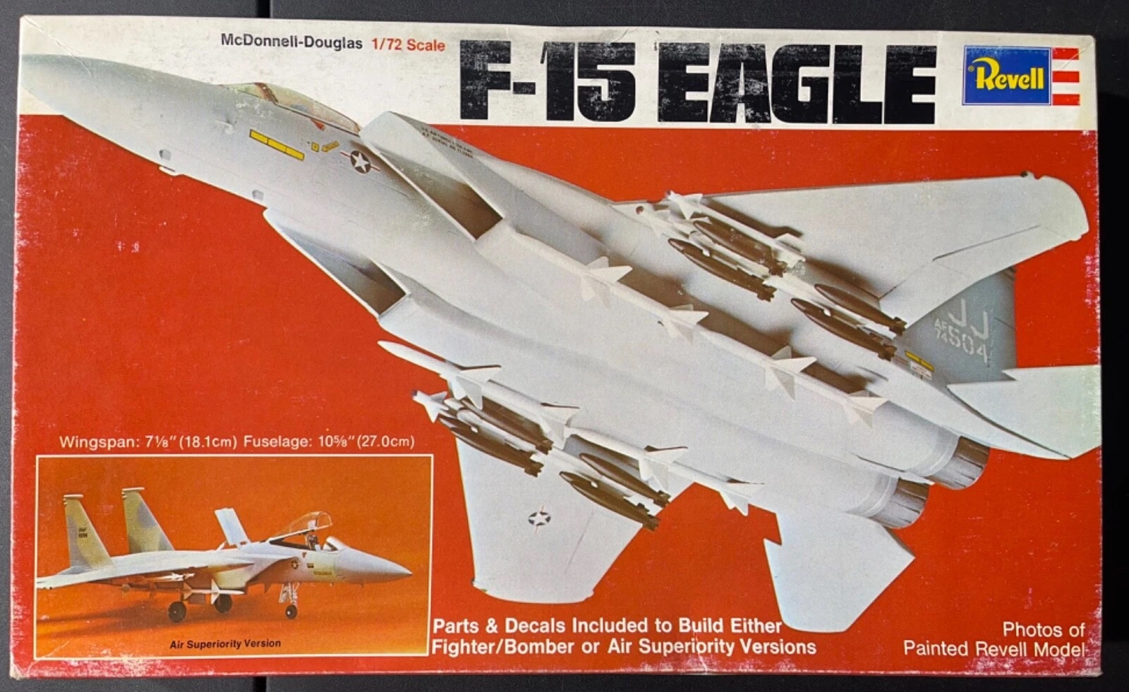 Revell 1/72 Model McDonnell Douglas F-15 Eagle