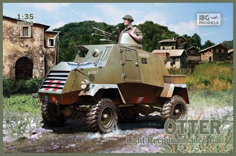 IBG 1/35 Maket Otter Light Reconnaissance Car