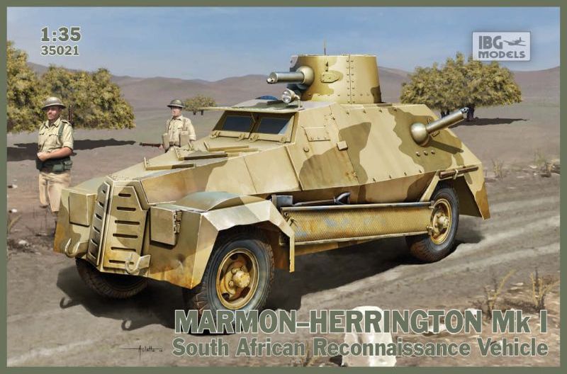 IBG 1/35 Maket Marmon-Herrington Mk.I South African Reconnaissance Vehicle