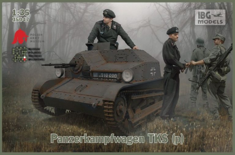 IBG 1/35 Maket Panzerkampfwagen TKS (p)