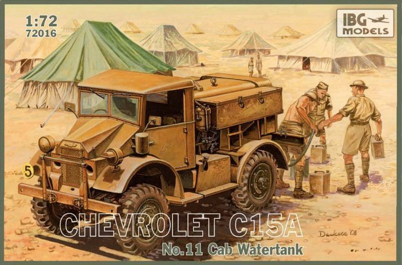 IBG 1/72 Maket Chevrolet C15A No.11 Cab Watertank