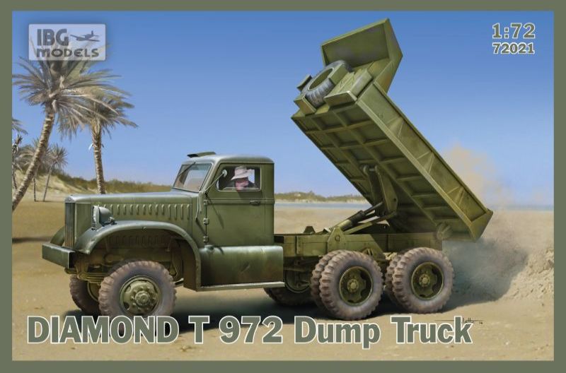 IBG 1/72 Maket Diamond T 972 Dump Truck