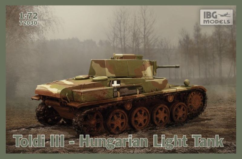 IBG 1/72 Maket Toldi III Hungarian Light Tank