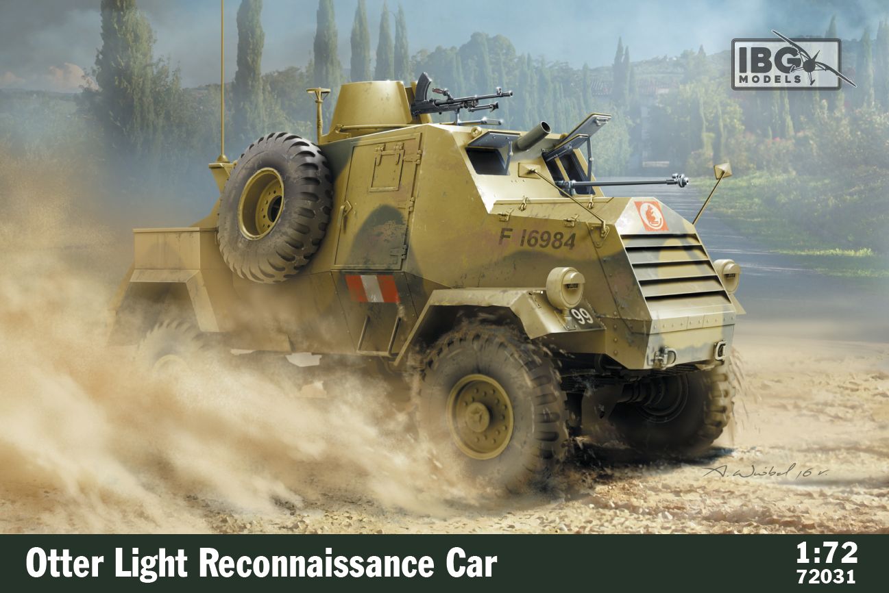 IBG 1/72 Maket Otter Light Reconnaissance Car