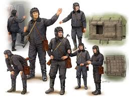 Trumpeter 1/35 ölçek Sovyet Scud B füze mürettebatı