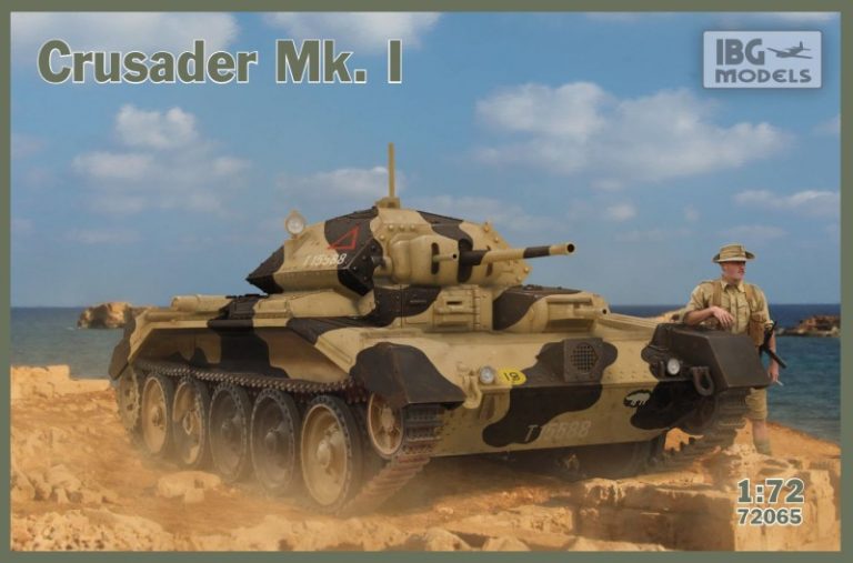 IBG 1/72 Maket Crusader Mk.I – British Cruiser Tank Mk. VI