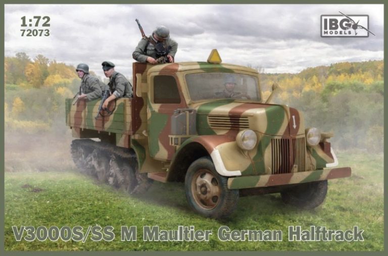 IBG 1/72 Maket V3000S/SS M Maultier German Halftrack