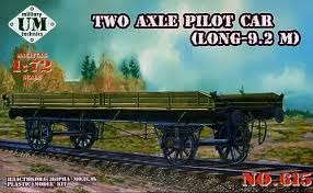 UM-MT 1/72 scale Two axle long pilot car