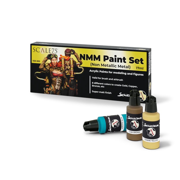 Scale 75 Boya Seti NMM Paint Set GOLD AND COPPER