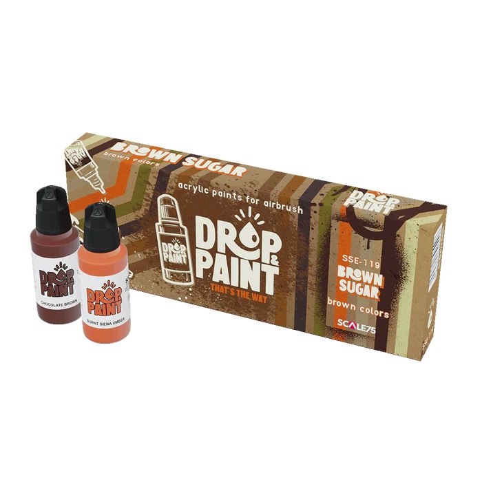 Scale 75 Paint Set SUGAR BROWN