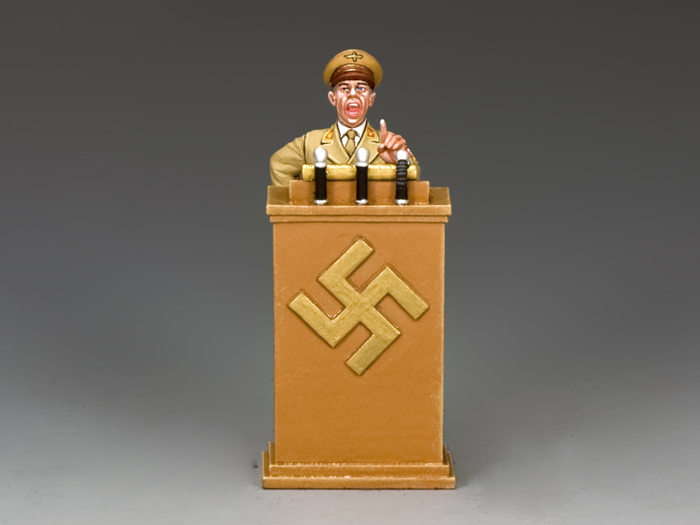 King & Country 1/30 Metal Figure Propaganda Minister Josef Goebbels