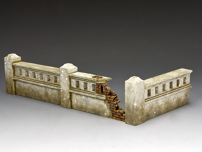 King & Country 1/30 Metal Figure The Vietnam Walls Set