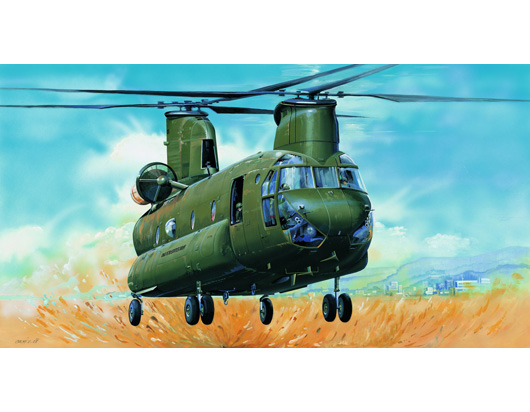 Trumpeter 1/35 Model CH-47D Chinook