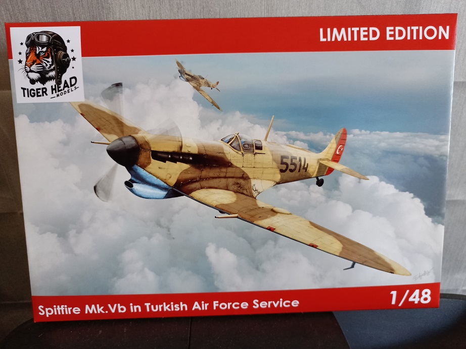 TIGERHEAD 1/48 Model Spitfire Mk.Vb in Turkish Air Force Service