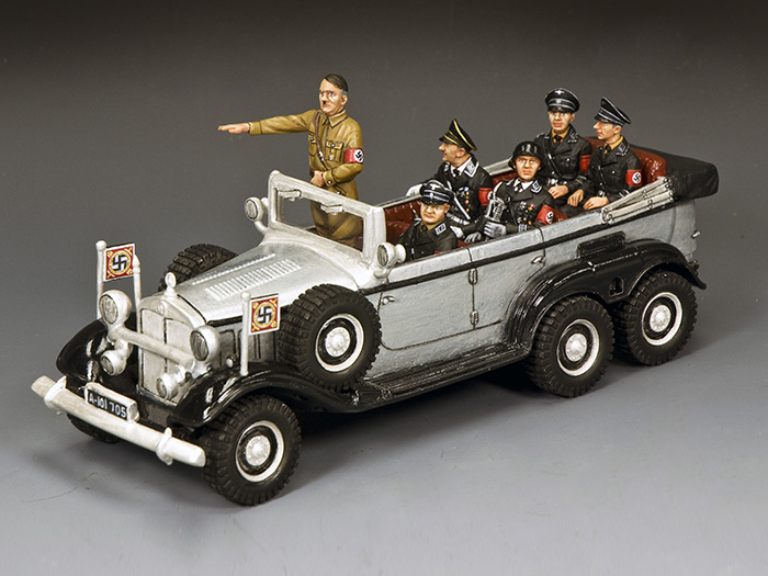 King & Country Toy Soldiers Der Fuhrer’s Mercedes Benz W31 Staff Car