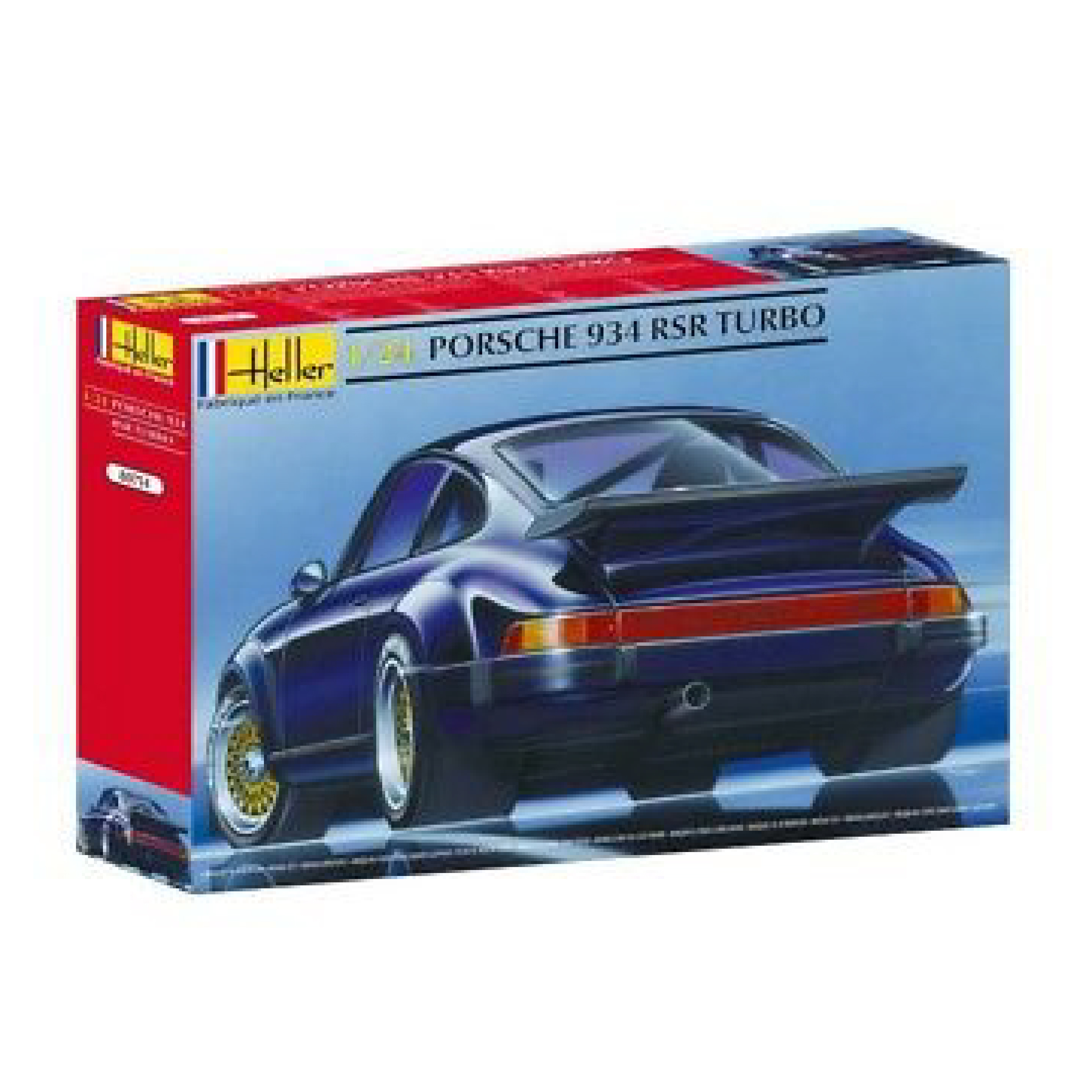 Heller 1/24 Maket Porsche 934 RSR Turbo