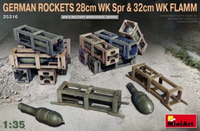 German Rockets 28cm WK Spr & 32cm WK FLAMM