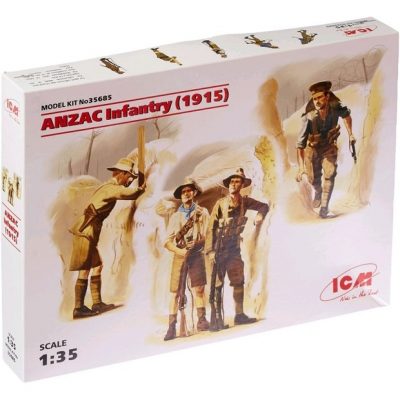 ICM 1/35 figure -anzac-infantry-1915