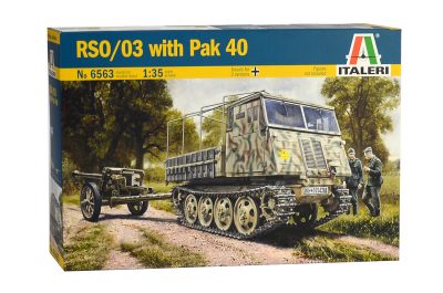 Italeri 1/35 Maket RSO/03 with PAK 40