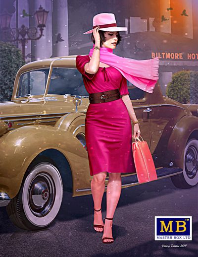 Masterbox 1/24 Figür Dangerous Curves Series " Françoise "