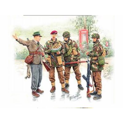 MASTER BOX 1/35 figure "British paratroopers, 1944. Kit 1"