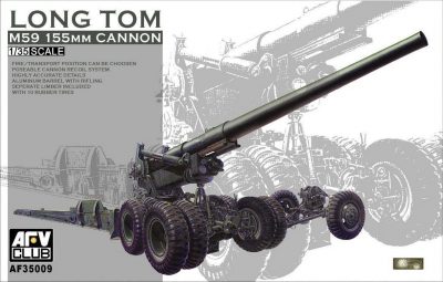 AFV Club 1/35 Maket Long Tom M59 155 mm Cannon
