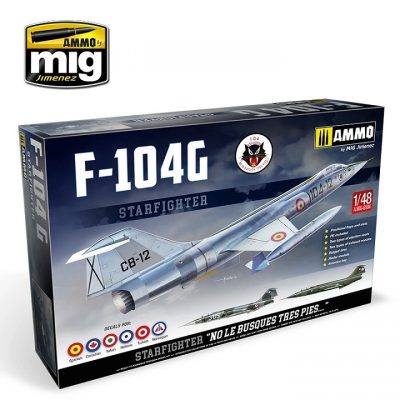 AMMO MIG 8504 1/48 F-104G STARFIGHTER (TURKEY, ITALY & CANADA) MODEL