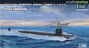 Riich.Models !/350 USS Los Angeles Class Flight I (688),