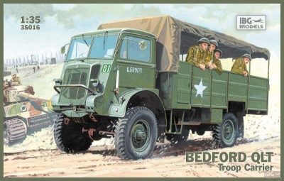 ibg 1/35 ölçek Bedford QLT Troop Carrier