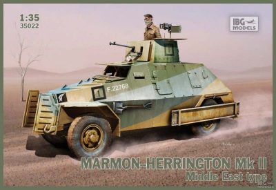 ibg 1/35 ölçek MARMON-HERRINGTON Mk.II ME type Middle East