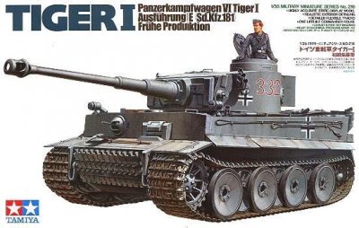 TAMIYA 1/35 Maket Ger.Tiger 1 Early Production