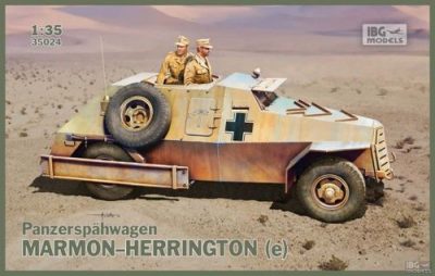 IBG 1/35 Maket PANZERSPAEHWAGEN MARMON-HERRINGTON ( e )