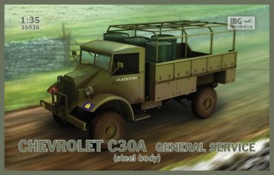 IBG 1/35 Maket Chevrolet C30A General service (steel body) -