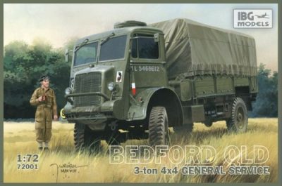 IBG 1/72 Maket Bedford QLD 3 ton 4x4 General service