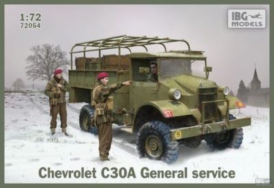 IBG 1/72 Maket Chevrolet C30A General service (steel body) -