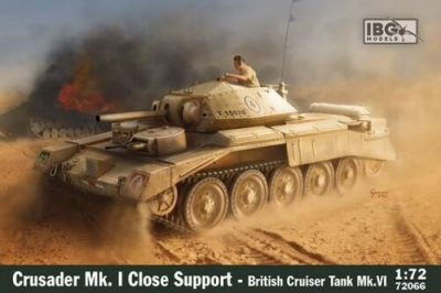 IBG 1/72 Maket Crusader Mk.I CS - British Close Support Tank -