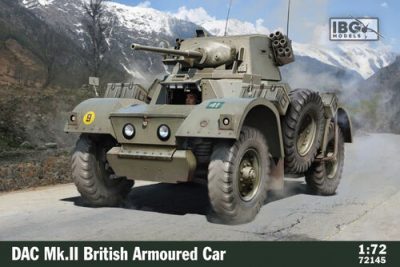 IBG 1/72 Maket DAC Mk.II British Armoured Car