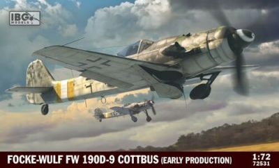 IBG 1/72 Maket Focke Wulf Fw 190D-9 Cottbus (Early Production)