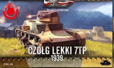 First to Fight 1/72 Maket 7TP LIGHT TANK - single turret