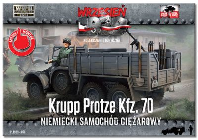 First to Fight 1/72 Maket Krupp-Protze Kfz. 70