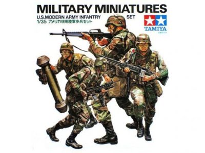 TAMIYA 1/35 Figure U.S. Modern Army Infantry