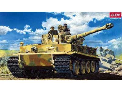 ACADEMY 1/35 Maket TIGER I EARLY