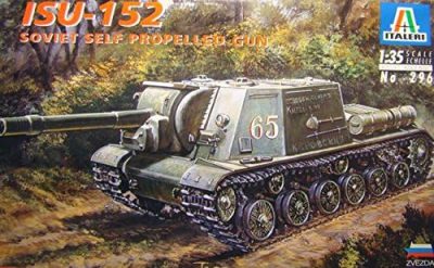 ITALERI 1/35 Maket ISU 152 Soviet Self Propelled Gun