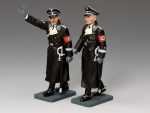 King & Country Kurşun Asker "Himmler ve Heydrich... Ölümcül İkili" (siyah versiyon)
