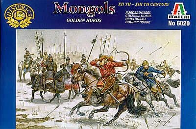 ITALERI 1/72 Figure Mongols XII/XIIIC